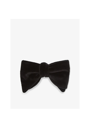 Mens Reiss Hike Double-Layered Velvet Bow Tie