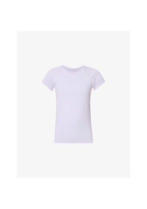 Womens Sweaty Betty Athlete Seamless Workout Stretch-Woven T-Shirt