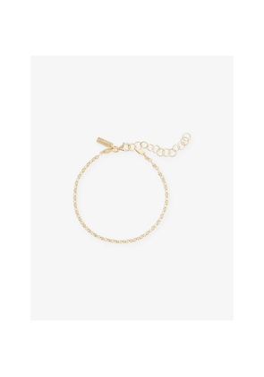 Mens Commonlines Mini Marina Yellow Gold-Plated 925 Sterling-Silver Bracelet