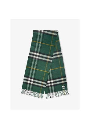 Burberry Giant Check Cashmere Scarf