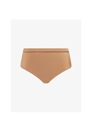 Womens Max Mara Samara High-Rise Bikini Bottoms