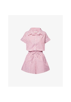 Womens Faithfull The Brand Zion Riviera Stripe Playsuit