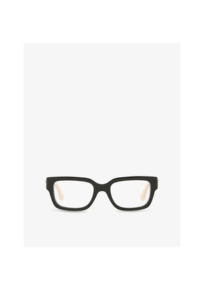 Womens Gucci Gg1666O Cat Eye-Frame Acetate Optical Glasses