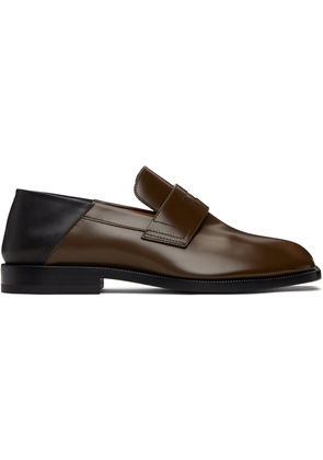 Maison Margiela Brown Tabi Babouche Loafers