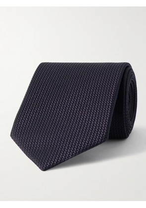 TOM FORD - 8cm Silk-Jacquard Tie - Men - Purple