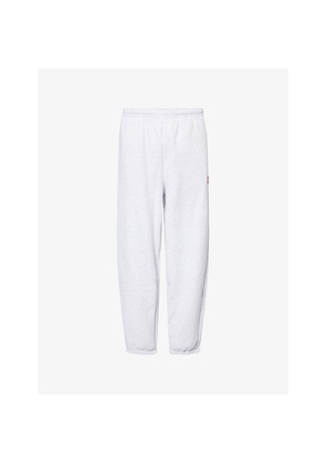 Mens The North Face Redbox Embroidered Logo-Patch Cotton-Jersey Joggers