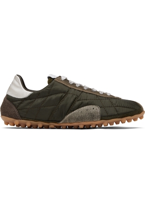Maison Margiela Green Sprinters Sneakers