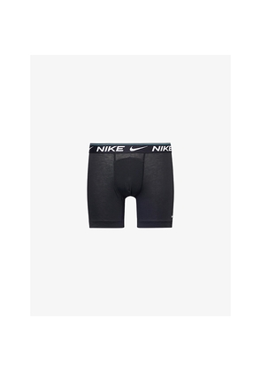 Mens Nike Ultra Comfort Pack Of Three Jersey Boxer Briefs