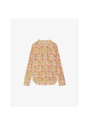 Womens Zadig&Voltaire Tink Floral-Print Woven Top