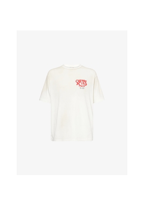 Mens Duke & Dexter Graphic-Print Relaxed-Fit Cotton T-Shirt