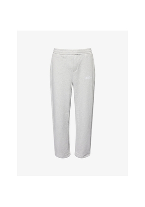 Mens Belier Embroidered-Logo Straight Leg Cotton-Jersey Jogger