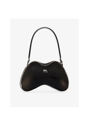 Womens Diesel Double-D Faux-Leather Shoulder Bag