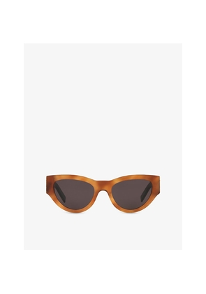 Womens Saint Laurent Sl M94 Cat-Eye Acetate Sunglasses