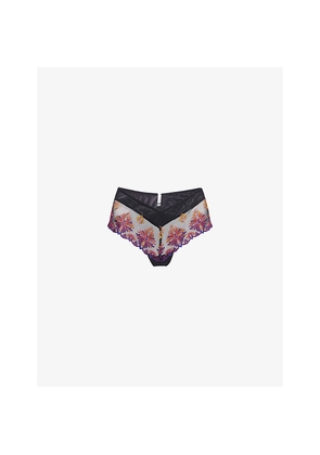 Womens Chantelle Champs Embroidered Shorty