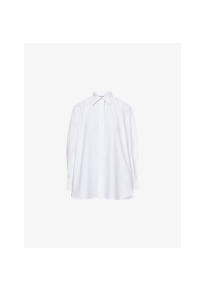 Womens Givenchy Oversized Cocoon Cotton-Poplin Shirt