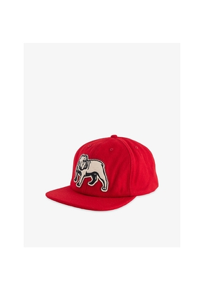 Mens Icecream Bulldog Wool-Blend Bulldog Cap