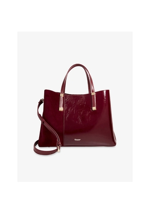 Womens Dune Dorry Large Faux-Leather Tote Bag