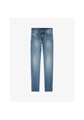 Mens Diesel 2019 D-Strukt Slim-Leg Stretch-Denim Jeans