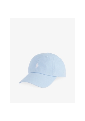 Womens Polo Ralph Lauren Iconic Chino Logo-Embroidered Adjustable Cotton Cap
