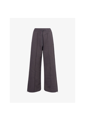 Womens The North Face Dome Wide-Leg Cotton-Jersey Jogging Bottoms