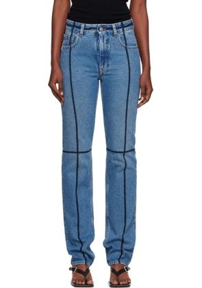 MM6 Maison Margiela Blue 5 Pockets Jeans