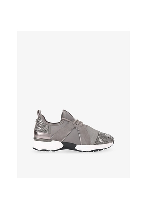 Womens Carvela Tempo Elastic Woven Trainers