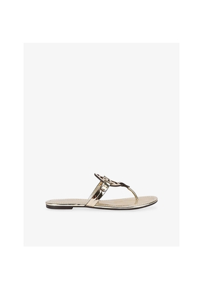 Womens Tory Burch Miller Leather Sandals