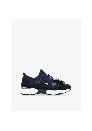Womens Carvela Tempo Flower Mesh Trainers