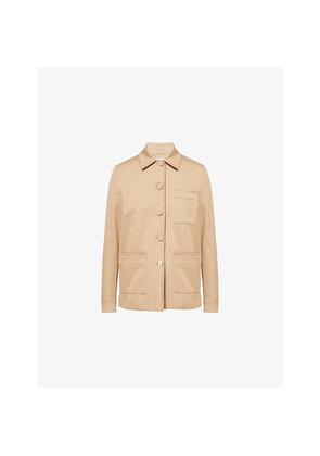 Womens Gabriela Hearst Ulu Chore Cotton Jacket