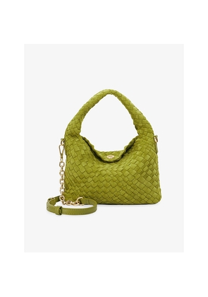 Womens Dune Dinkydeliberate Mini Faux-Suede Shoulder Bag
