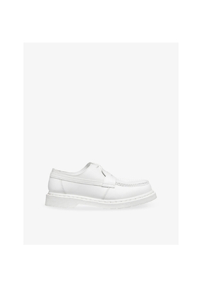 Womens Mm6 x Dr Martens Penton Mashup Leather Loafers