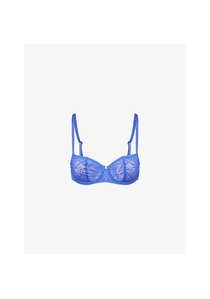 Womens Chantelle Origins Half-Cup Lace Bra
