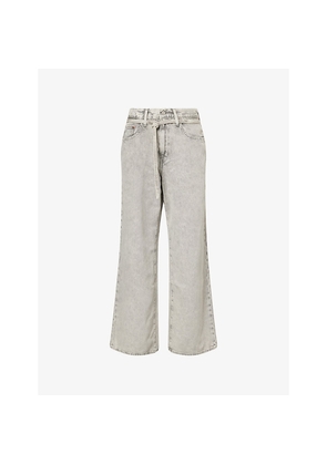 Womens Levis Xl Straight-Leg Denim Jeans