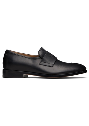 MM6 Maison Margiela Black New Classic Stitch Loafers
