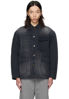 OUAT Black Selvedge Denim Jacket