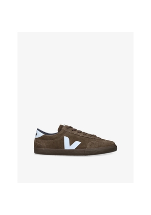 Womens Veja Volley Eagle Swan Suede Trainers