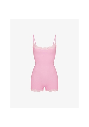 Womens Skims Fits Everybody Lace Onesie