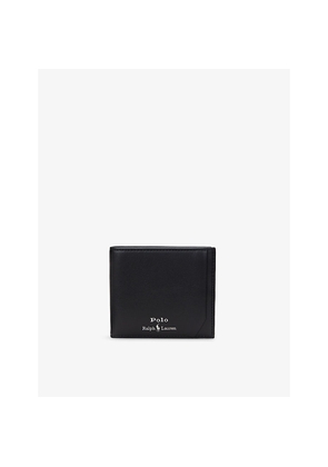 Mens Polo Ralph Lauren Logo-Print Leather Billfold Wallet