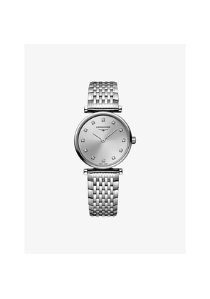 L4.209.4.70.6 La Grande Classique De Longines Stainless-Steel and 0.048ct Diamond Quartz Watch