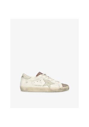 Womens Golden Goose Superstar Leather Trainers
