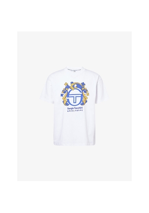 Mens Sergio Tacchini x Wavey Garms Rush Ibiza Cotton T-Shirt