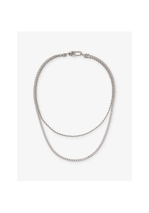 Mens Vitaly Continuum Stainless-Steel Necklace