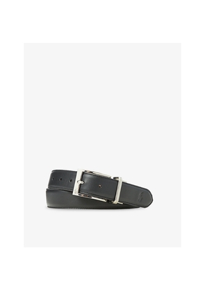 Mens Polo Ralph Lauren Logo-Embossed Reversible Leather Belt