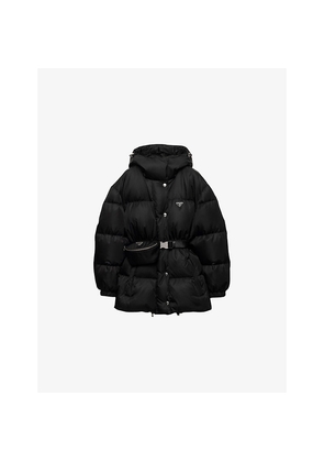 Womens Prada Re-Nylon Down Jacket