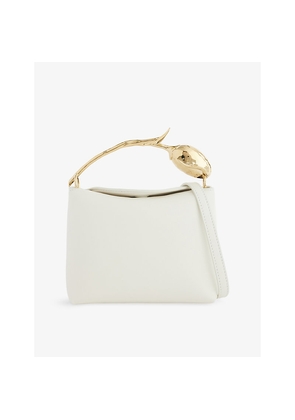 Womens Erdem Bloom Mini Leather Top Handle Bag