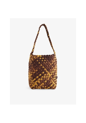 Womens Naghedi Nomad Hobo Small Woven Bag