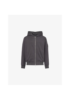 Mens Moose Knuckles Hartsfield Relaxed-Fit Cotton-Jersey Hoodie