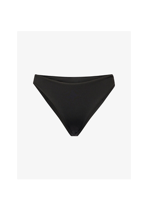 Womens Max Mara Stella Logo-Plaque Bikini Bottoms