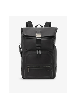 Womens Tumi Osborn Roll Top Leather Backpack