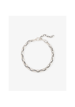 Mens Serge Denimes Reaction Sterling-Silver Bracelet